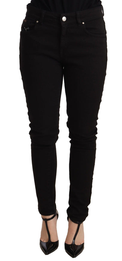 Dolce & Gabbana Black Slim Fit Cotton Stretch Denim Jeans - Ellie Belle