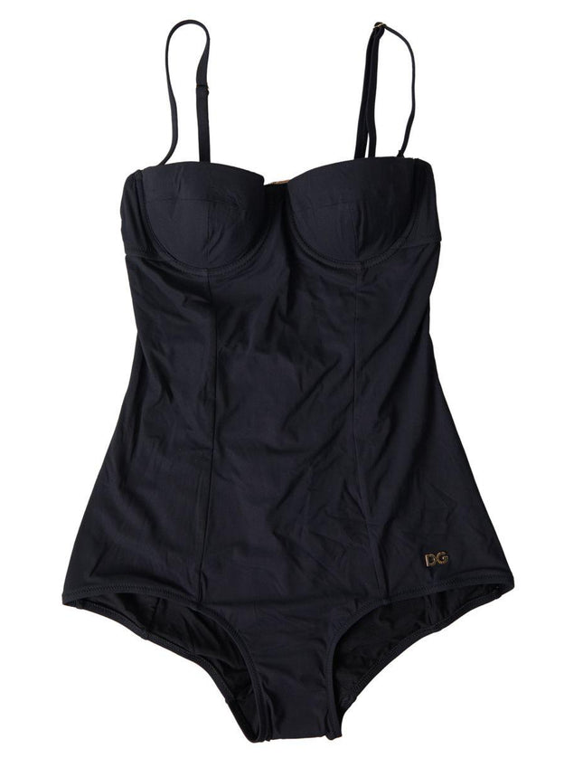 Dolce & Gabbana Black Swimsuit One Piece Women Beachwear Bikini - Ellie Belle