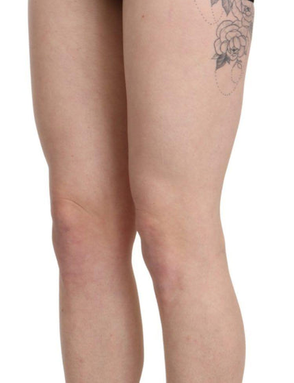 Dolce & Gabbana Black Underskirt Short Lace Stretch Skirt - Ellie Belle