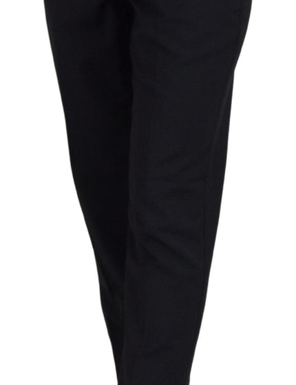 Dolce & Gabbana Black Women Formal Tapered Pants - Ellie Belle