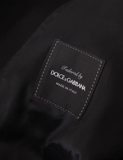 Dolce & Gabbana Black Wool Double Breasted Blazer Jacket - Ellie Belle