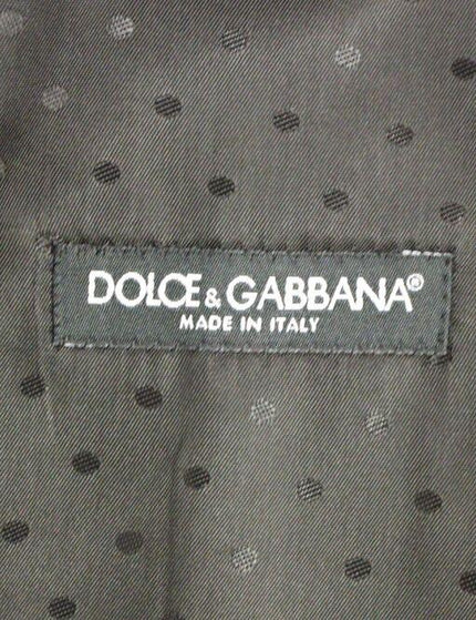 Dolce & Gabbana Black Wool Silk Dress Vest Gilet Weste - Ellie Belle
