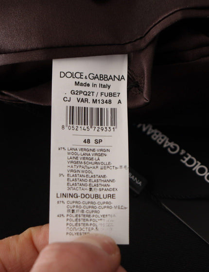 Dolce & Gabbana Black Wool Single Breasted Blazer v - Ellie Belle