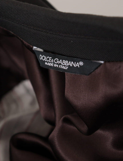 Dolce & Gabbana Black Wool Single Breasted Blazer v - Ellie Belle
