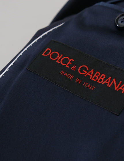 Dolce & Gabbana Black Wool Single Breasted Coat Blazer - Ellie Belle