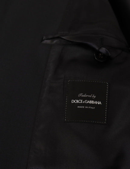 Dolce & Gabbana Black Wool Single Breasted Coat Men Blazer - Ellie Belle