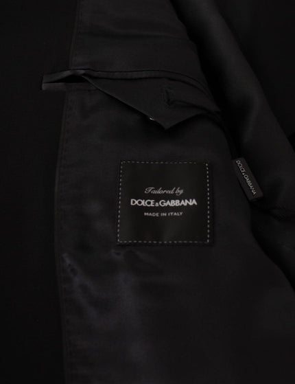 Dolce & Gabbana Black Wool Single Breasted Jacket Blazer - Ellie Belle