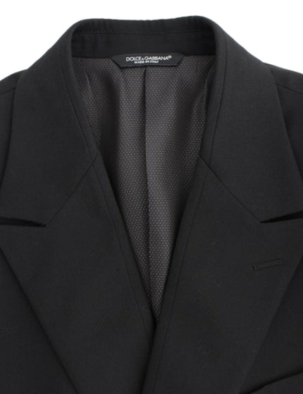 Dolce & Gabbana Black wool slim fit blazer - Ellie Belle