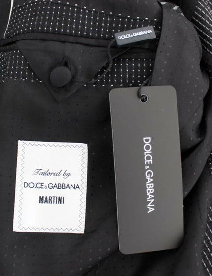 Dolce & Gabbana Black wool slim MARTINI blazer - Ellie Belle