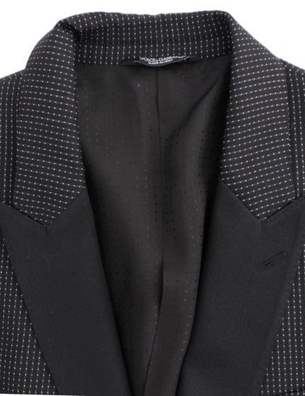 Dolce & Gabbana Black wool slim MARTINI blazer - Ellie Belle