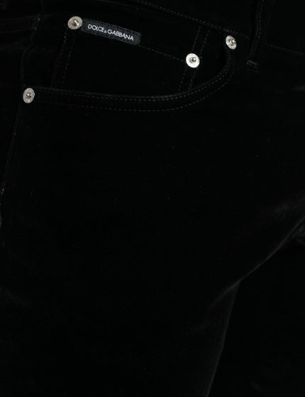 Dolce & Gabbana Black Cotton Blend Skinny Denim Jeans - Ellie Belle