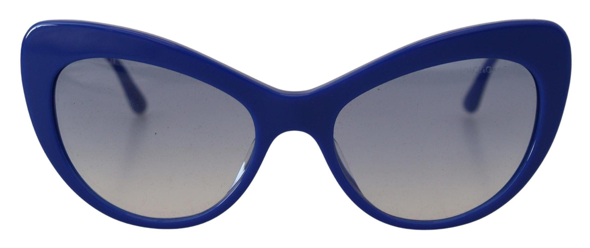 Dolce & Gabbana Blue Acetate Cat Eye Gradient Shades DG4307 Sunglasses - Ellie Belle