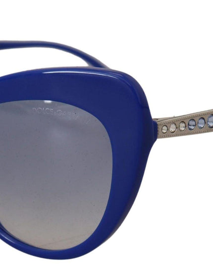 Dolce & Gabbana Blue Acetate Cat Eye Gradient Shades DG4307 Sunglasses - Ellie Belle