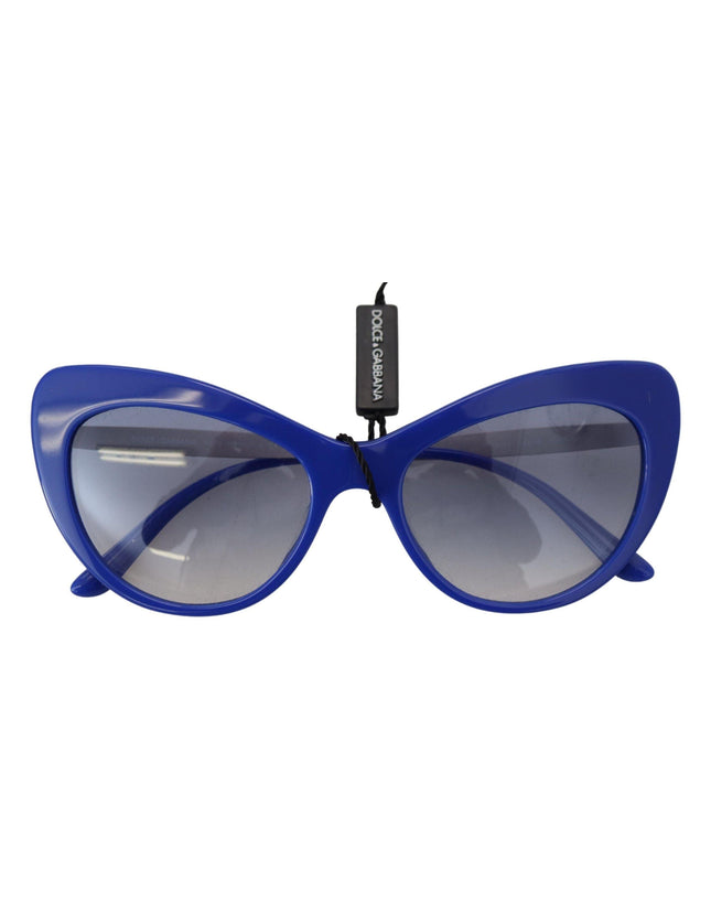 Dolce & Gabbana Blue Acetate Full Rim Cat Eye DG4307 Sunglasses - Ellie Belle