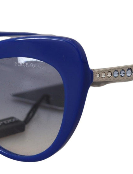 Dolce & Gabbana Blue Acetate Full Rim Cat Eye DG4307 Sunglasses - Ellie Belle