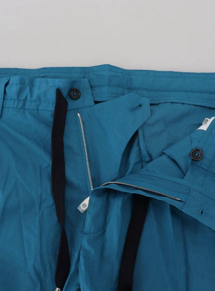 Dolce & Gabbana Blue Cotton Chinos Trousers Pants