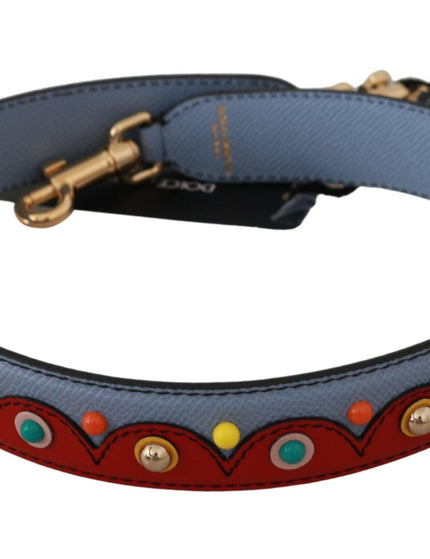 Dolce & Gabbana Blue Handbag Accessory Leather Shoulder Strap - Ellie Belle