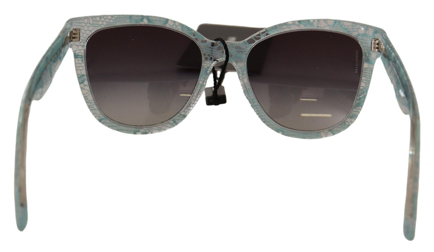 Dolce & Gabbana Blue Lace Crystal Acetate Butterfly DG4190 Sunglasses - Ellie Belle