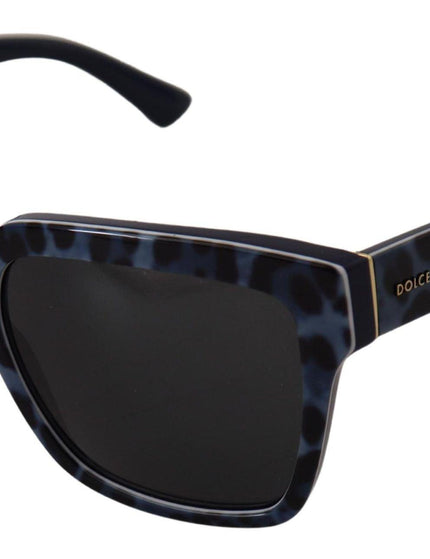 Dolce & Gabbana Blue Leopard Acetate Frame Shades DG4234 Sunglasses - Ellie Belle