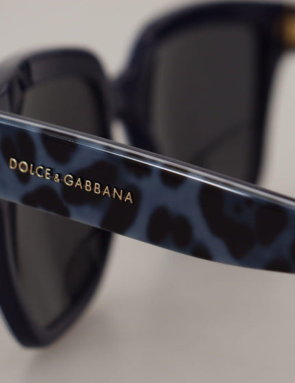 Dolce & Gabbana Blue Leopard Acetate Frame Shades DG4234 Sunglasses - Ellie Belle