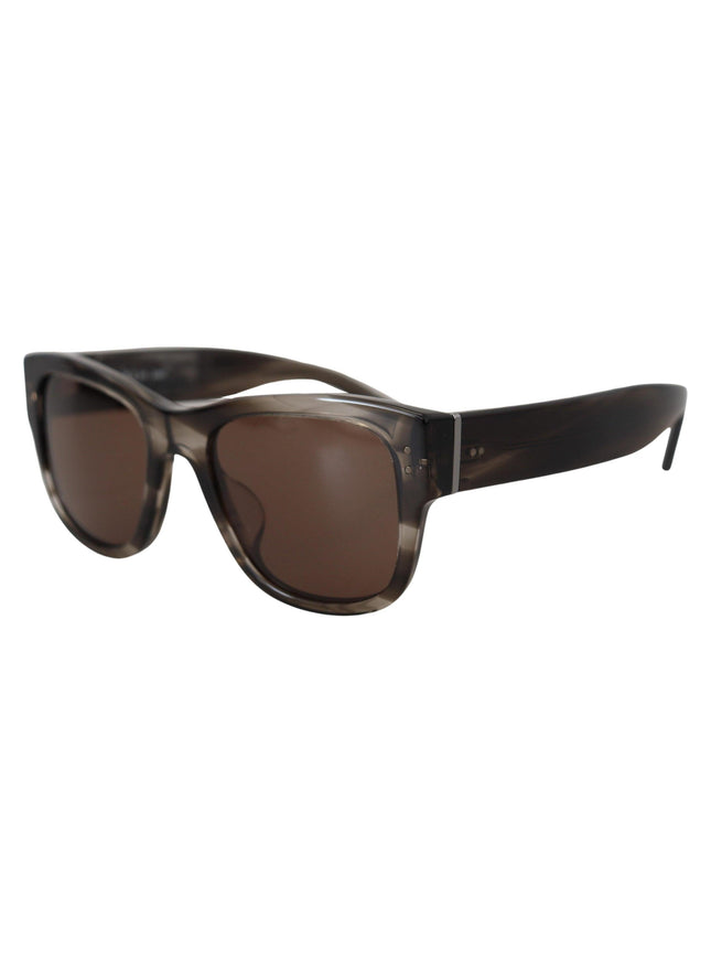Dolce & Gabbana Brown Acetate Square DG338F Sunglasses - Ellie Belle