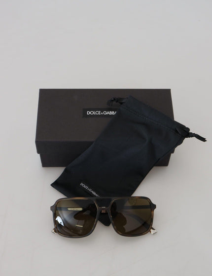 Dolce & Gabbana Brown Basalto Collection Brown Acetate Women Shades Sunglasses - Ellie Belle