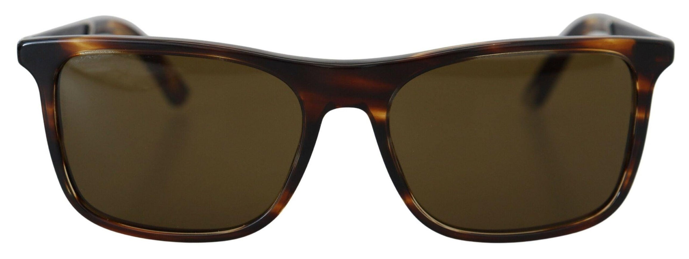 Dolce & Gabbana Brown BASALTO Rectangle Full Rim Sunglasses - Ellie Belle