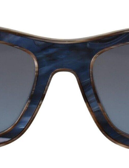 Dolce & Gabbana Brown Blue Gradient Lenses Eyewear Sunglasses - Ellie Belle