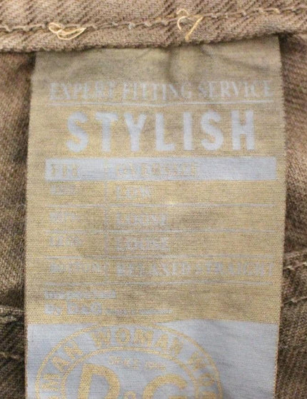 Dolce & Gabbana Brown Cotton Regular Fit STYLISH Jeans