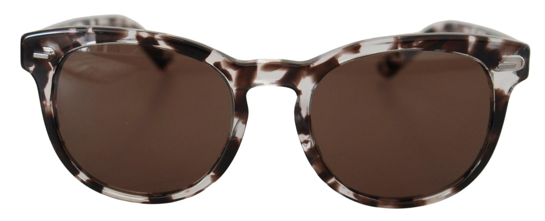 Dolce & Gabbana Brown DG4254 Havana Frame Round Lens Sunglasses - Ellie Belle