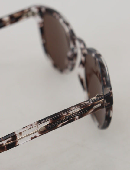 Dolce & Gabbana Brown DG4254 Havana Frame Round Lens Sunglasses - Ellie Belle