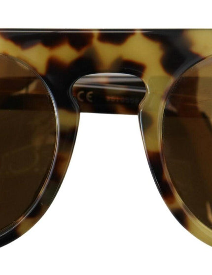 Dolce & Gabbana Brown DG4306F Tortoise Oval Full Rim Shades Sunglasses - Ellie Belle