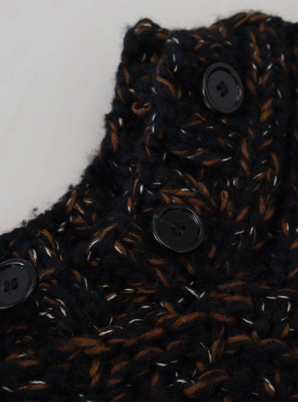 Dolce & Gabbana Brown Fatto A Mano Turtleneck Pullover Sweater