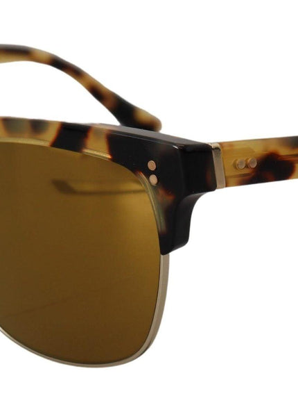 Dolce & Gabbana Brown Gold Acetate Havana DG430A Sunglasses