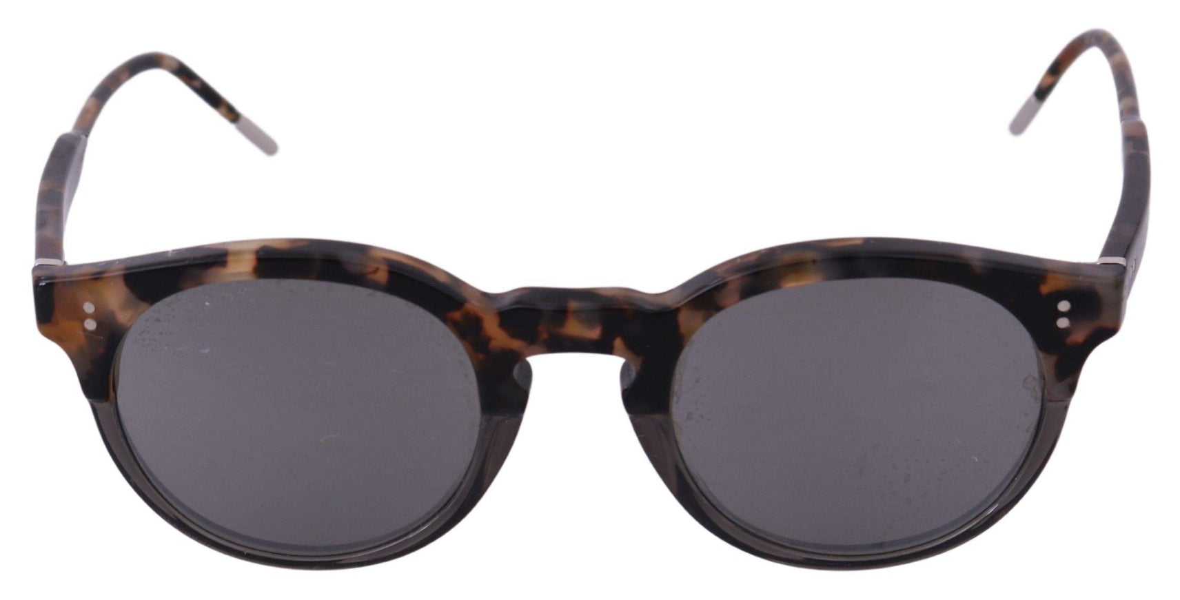 Dolce & Gabbana Brown Leopard Pattern DG4829 Mens Oval Sunglasses - Ellie Belle