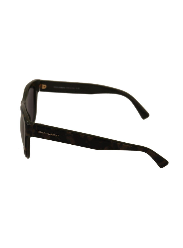 Dolce & Gabbana Brown Mirror Lens Plastic Full Rim Sunglasses - Ellie Belle