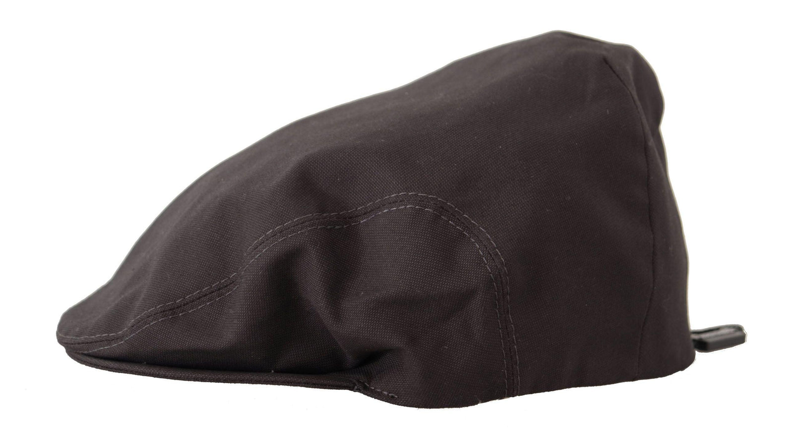 Dolce & Gabbana Brown Newsboy Men Capello 100% Cotton Hat - Ellie Belle