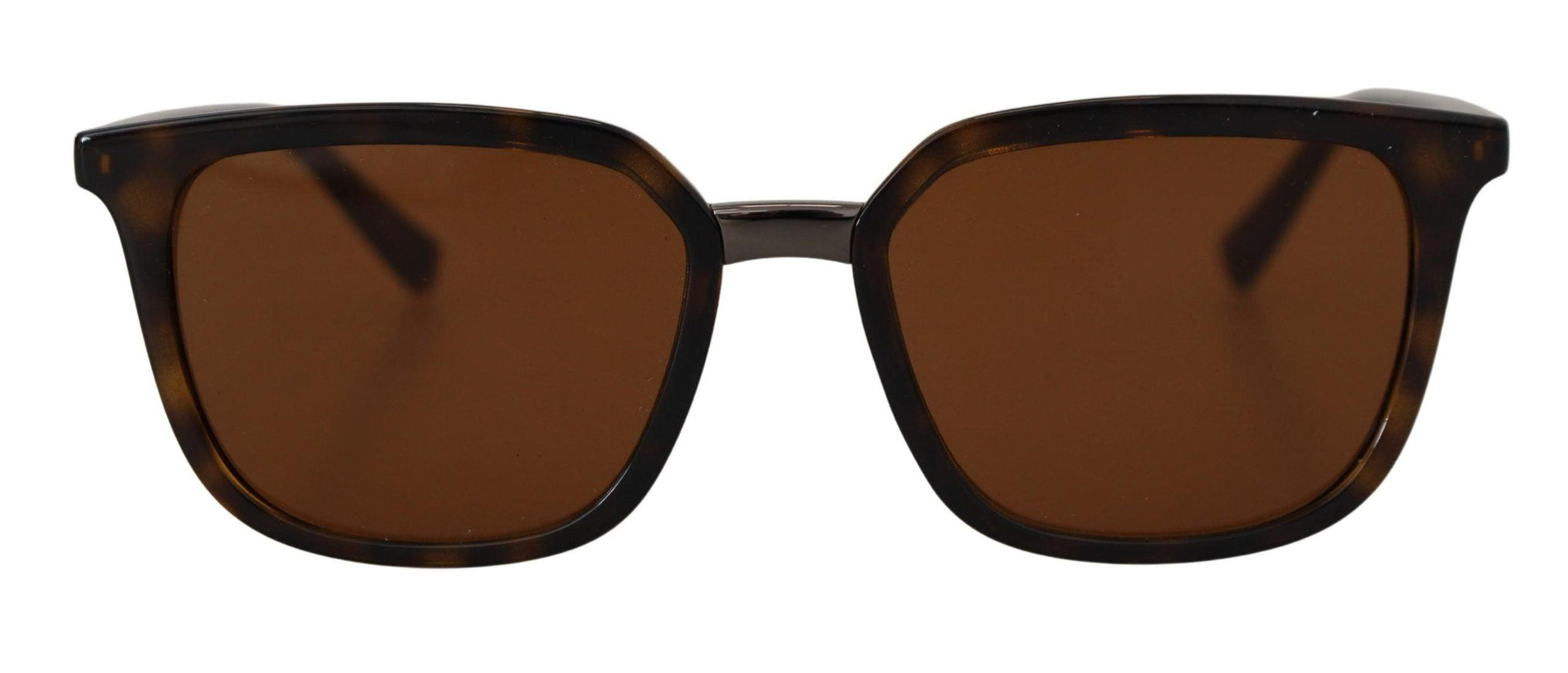 Dolce & Gabbana Brown Plastic Frame Square Lens DG6114 Sunglasses - Ellie Belle