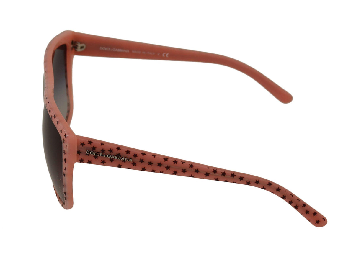 Dolce & Gabbana Brown Stars Acetate Frame Women Shades Sunglasses - Ellie Belle