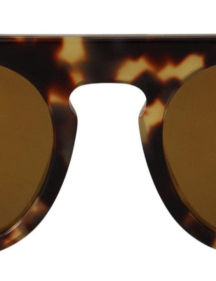 Dolce & Gabbana Brown Tortoise Oval Full Rim Shades DG4306F Sunglasses - Ellie Belle