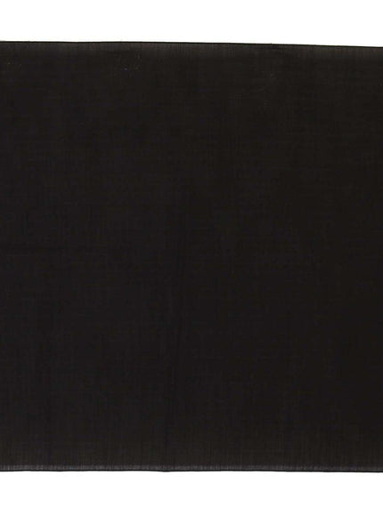 Dolce & Gabbana Brown Virgin Wool Striped Pattern Wrap Scarf