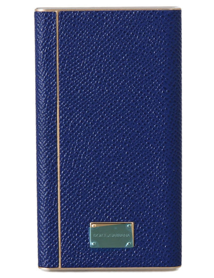Dolce & Gabbana Charger USB Blue Leather Power Bank - Ellie Belle