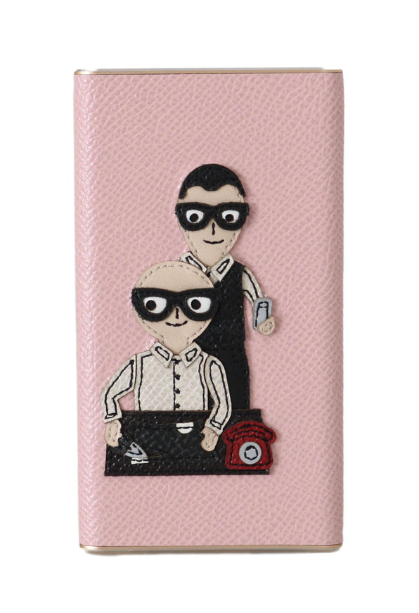 Dolce & Gabbana Charger USB Pink Leather #DGFAMILY Power Bank - Ellie Belle