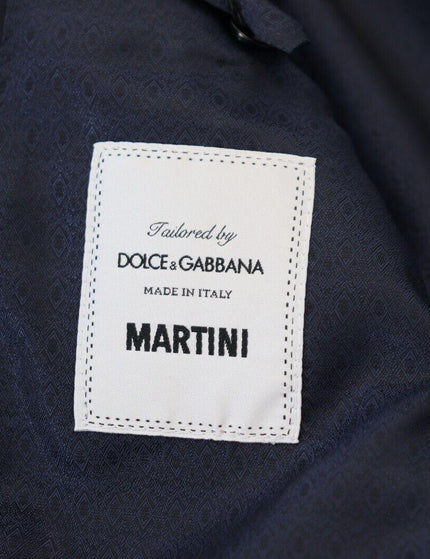 Dolce & Gabbana Dark Blue Wool Single Breasted MARTINI Blazer - Ellie Belle