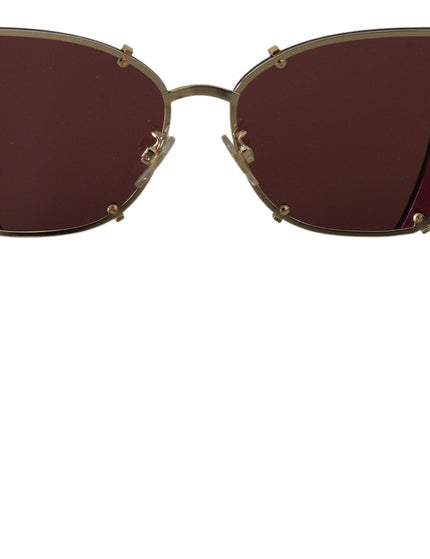 Dolce & Gabbana DG2214 Violet Women Cat Eye Mirrored Eyewear Sunglasses - Ellie Belle