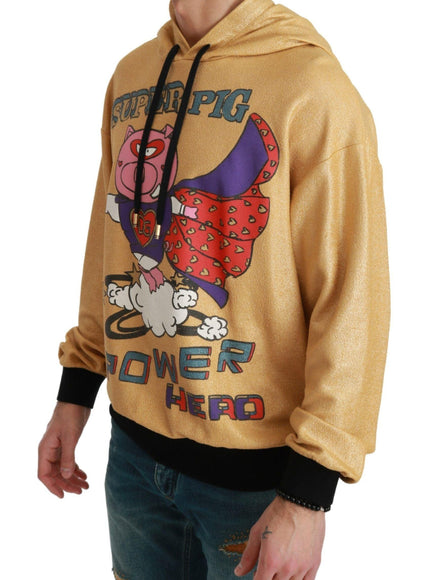 Dolce & Gabbana Gold Pig of the Year Hooded Sweater