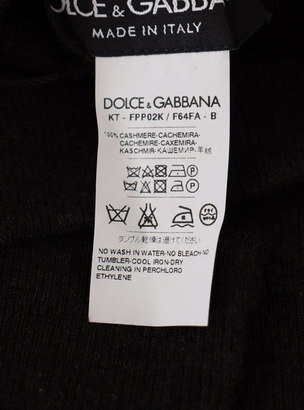 Dolce & Gabbana Gray Cashmere Tights Stocking Pantyhose Socks - Ellie Belle