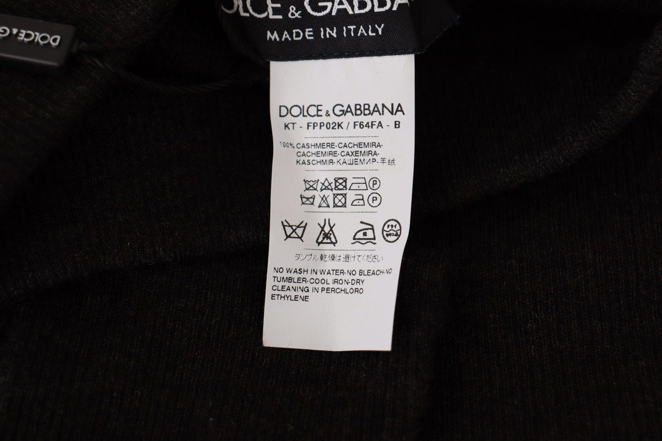 Dolce & Gabbana Gray Cashmere Tights Stocking Pantyhose Socks - Ellie Belle