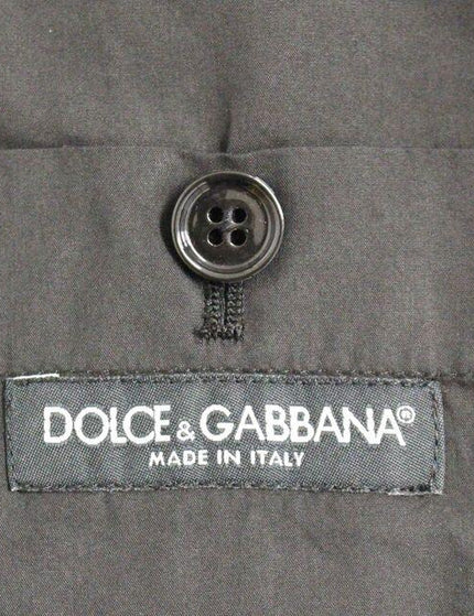 Dolce & Gabbana Gray Checkered Formal Dress Vest Gilet - Ellie Belle