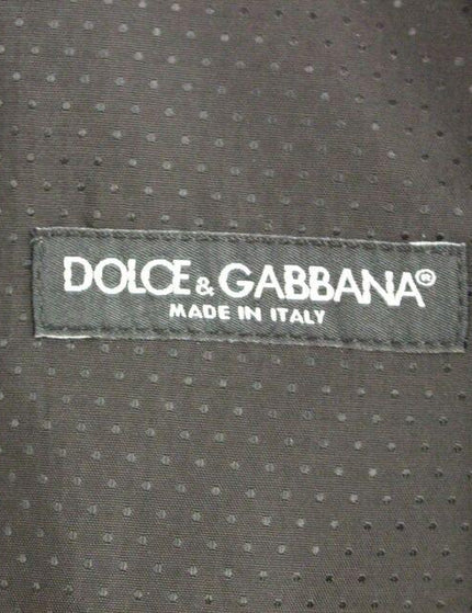 Dolce & Gabbana Gray Cotton Blend Logo Vest Gilet Weste - Ellie Belle